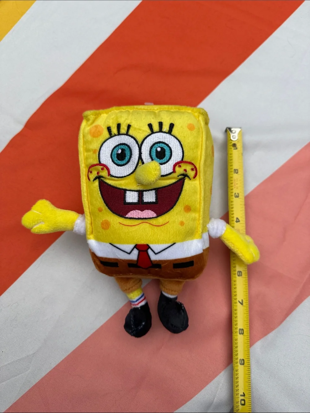 SpongeBob Squarepants Yellow and Brown Plush dog Toy